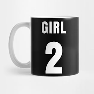 GIRL NUMBER 2 FRONT-PRINT Mug